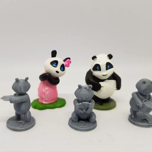 Takenoko Chibis baby panda minis