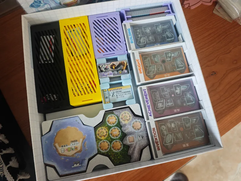 Board Game Civolution Organizer with Acceptance Letter and Promo Pack