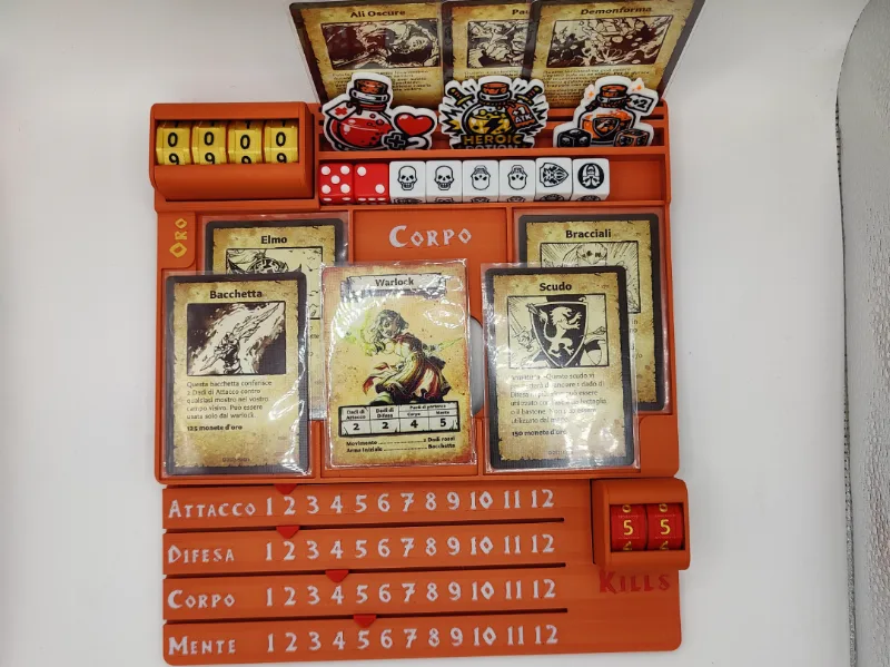 Player Board for Heroquest