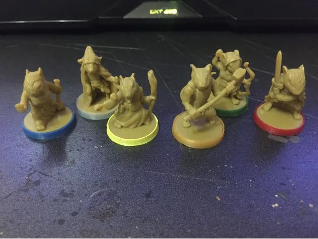20mm Mice and Mystics identifier rings