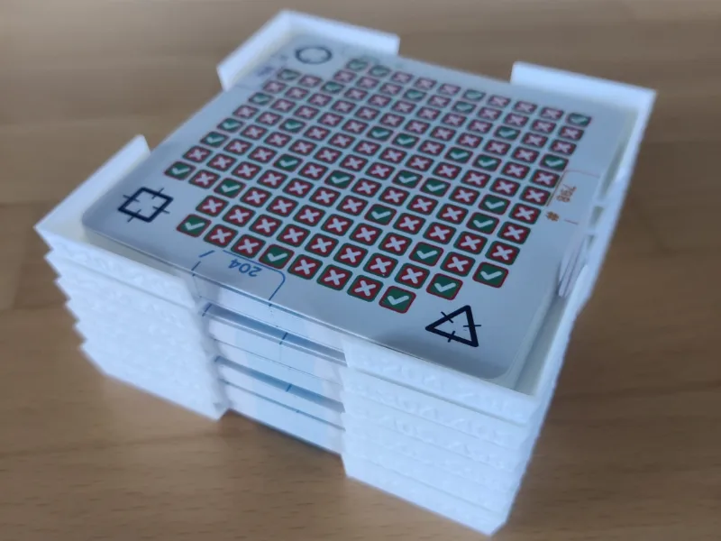 Turing Machine - Verification cards organizer