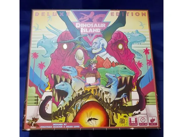 Dinosaur Island Deluxe - Store All the Bits!