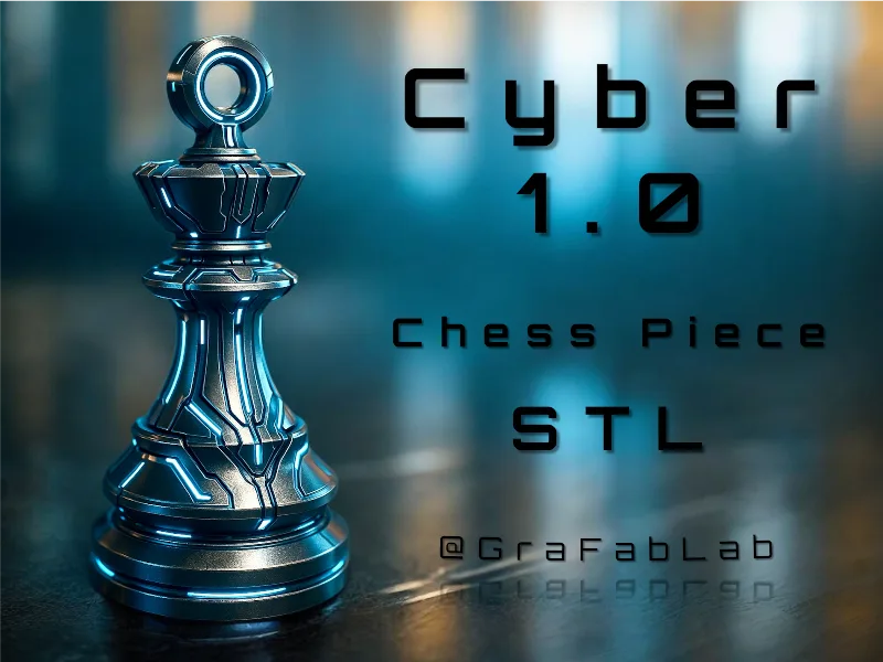 The Cyber "King" - chess piece