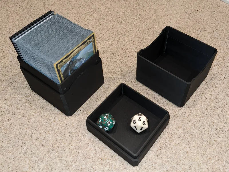 Deck Box Tower for Magic: The Gathering Commander