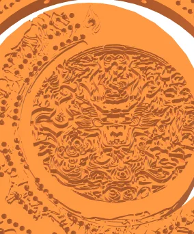 Double ring dragon cribbage board (Commercial use)