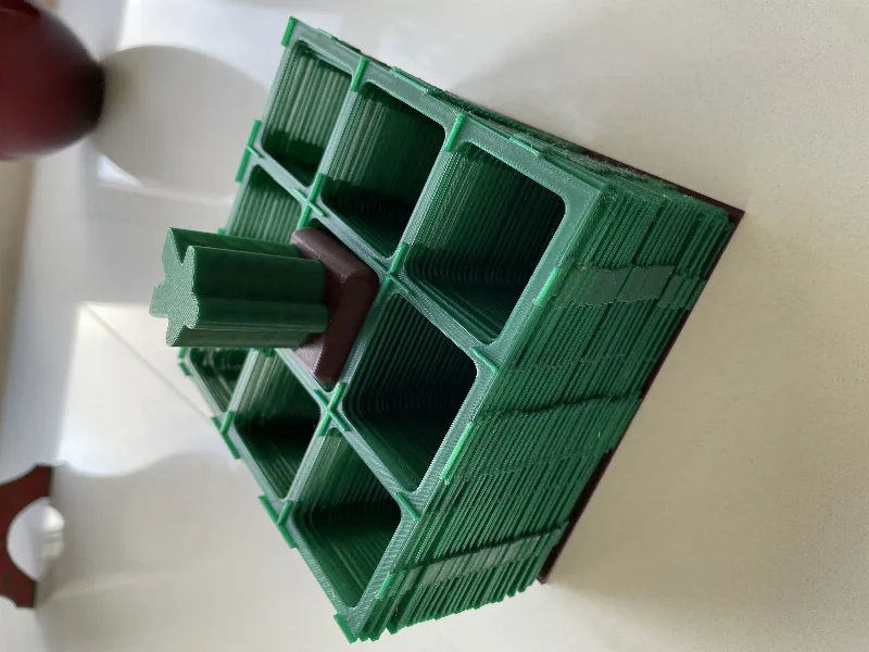 Meeple Extender for the Carcassonne Tile Grid Holder Tree