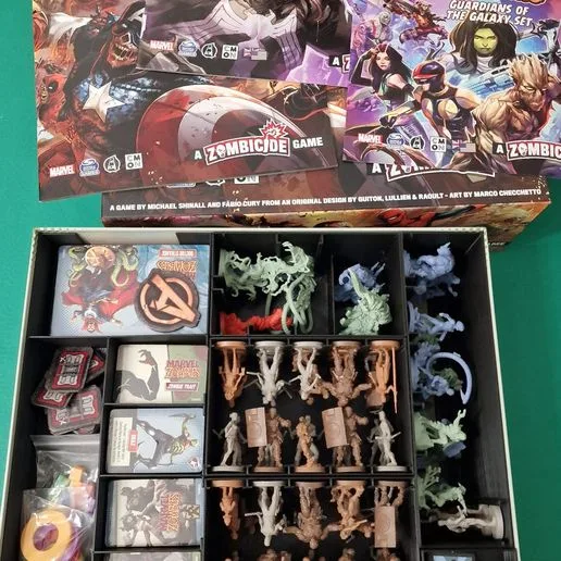 Zombicide Marvel zombies all in kickstarter