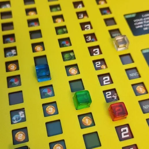 Planet Unknown 3-D corporate set