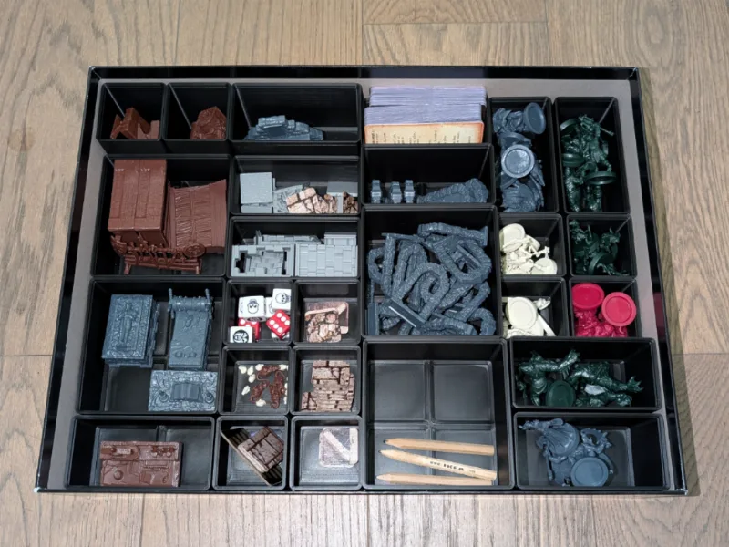HeroQuest 2021 – Custom Gridfinity Organizer