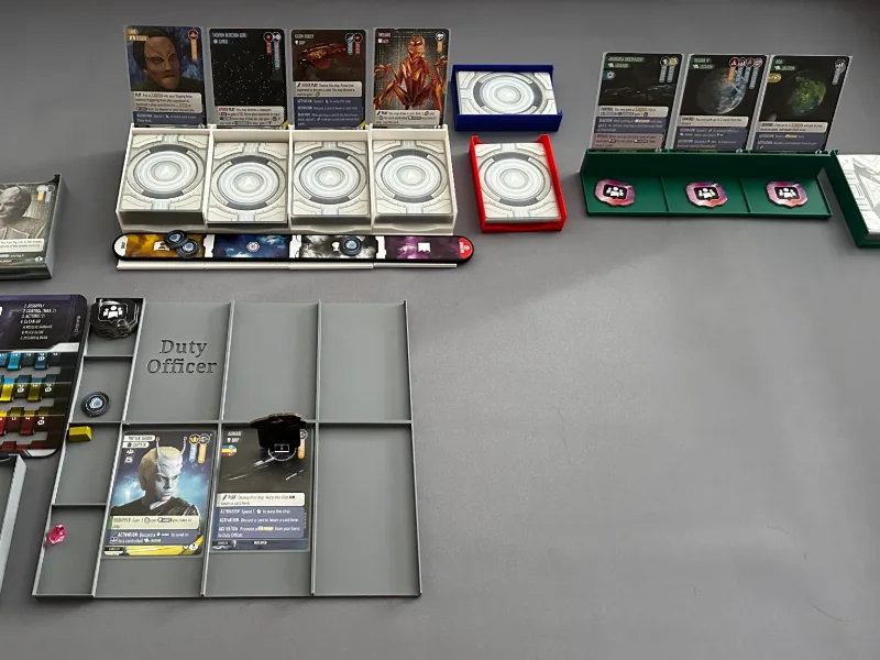 Star Trek Captain’s Chair Card Display
