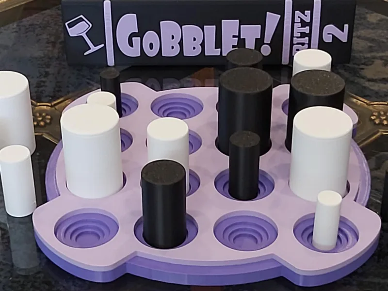 GOBBLET Board Game - Bookcase Edition