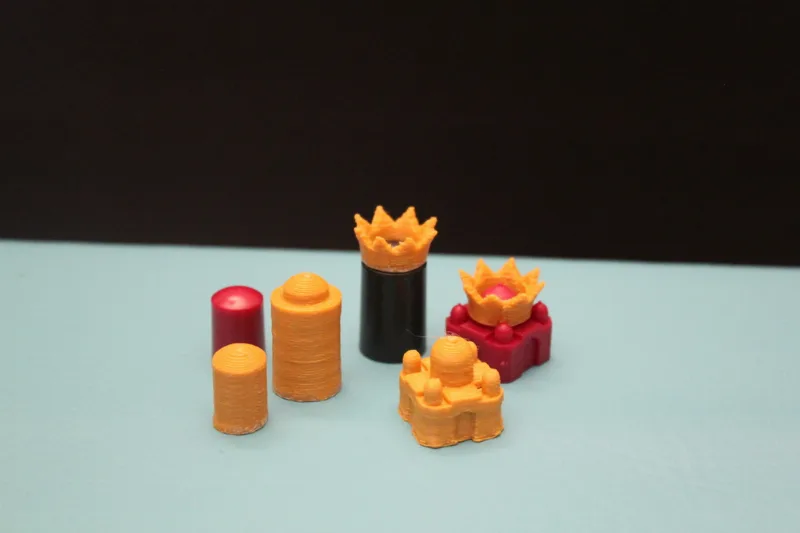 Taj Mahal board game pieces