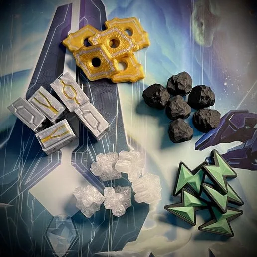 Andromeda's Edge Resources - Credits, Ice, Titanium and Energy