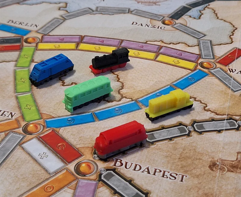 Ticket to Ride - Locomotive set, accessory