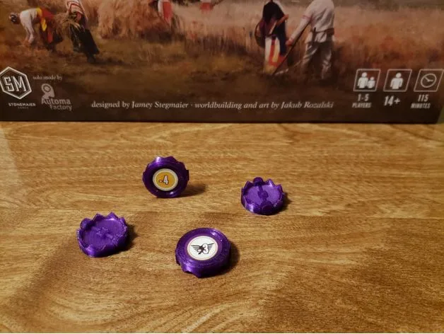 Scythe - Togawa Trap Tokens