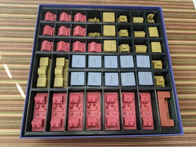Big City 20th Anniversary Edition Organizer for Base Game and Expansion.