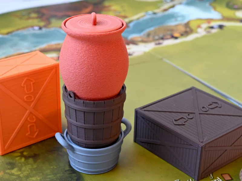 Everdell resource and tokens containers organizer