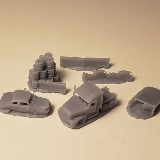 Battletech Base Clutter 6mm