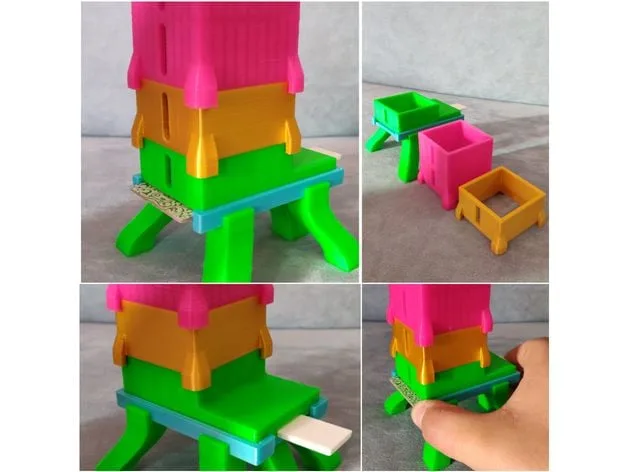 Carcarssonne Tile-Dispenser