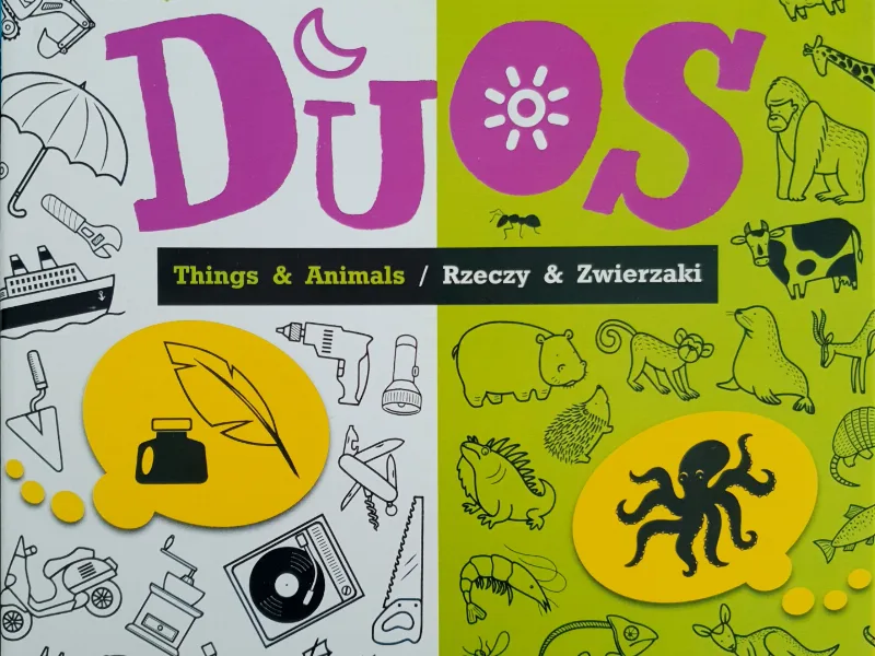 DUOS board game organizer insert