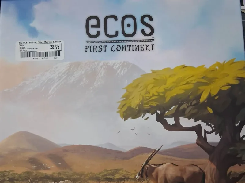 Ecos: First Continent Board Game Insert