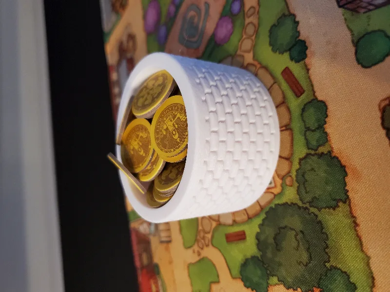 Flamecraft Parametric Coin Well With lid