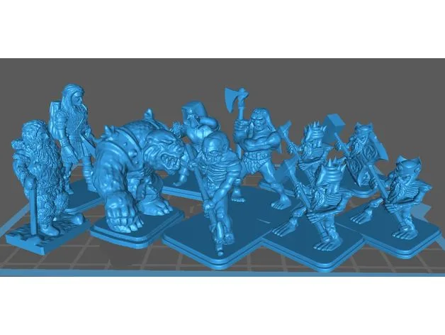 Heroquest miniatures