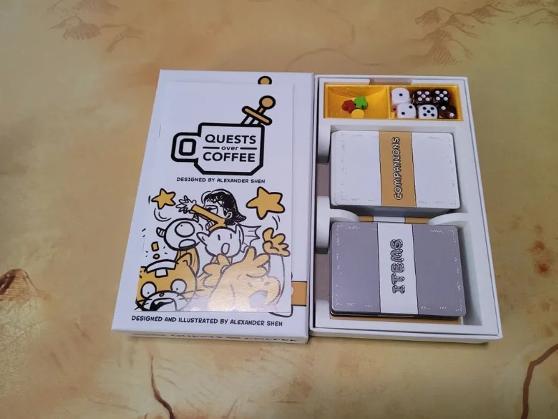 Quests Over Coffee Insert