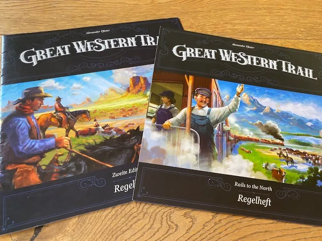 Insert Great Western Trail mit Rails to the North