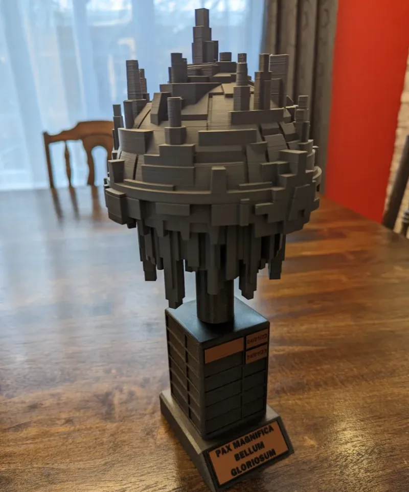 Twilight Imperium Warsun trophy