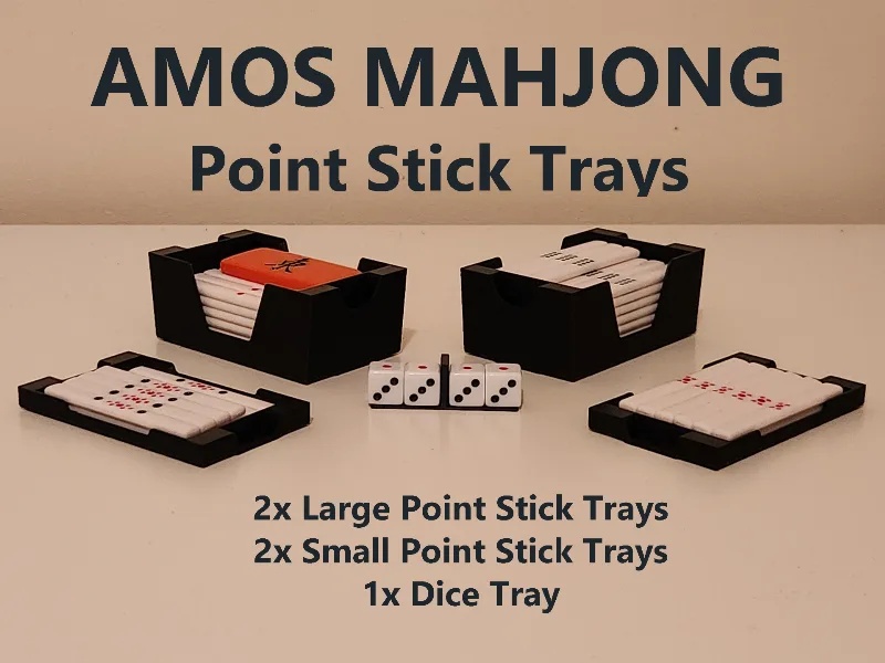 AMOS Mahjong Point Stick Trays