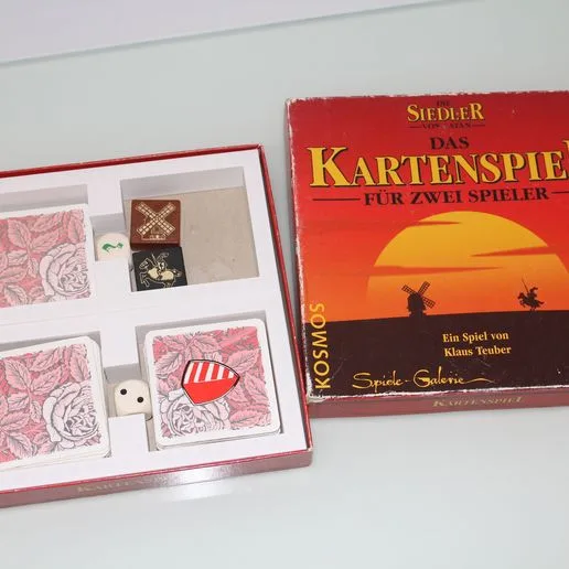 Catan Card Game Inlay / Card Box