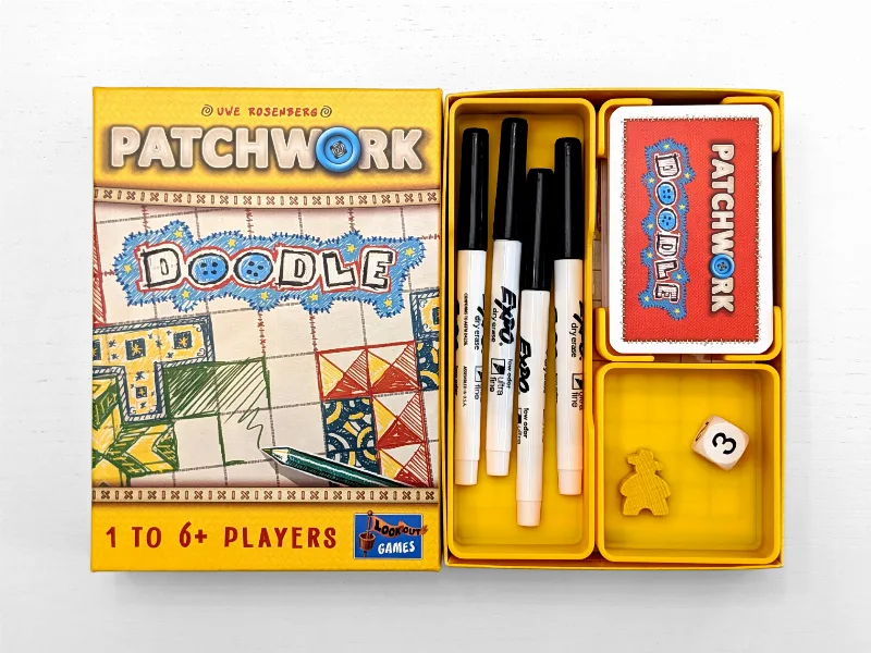 Patchwork Doodle - Organizer Insert