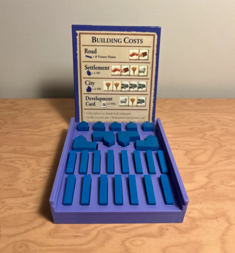 Catan Player Piece Container