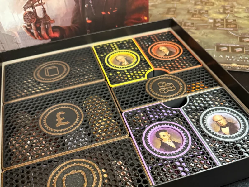Brass: Lancashire Insert Organizer | Retail