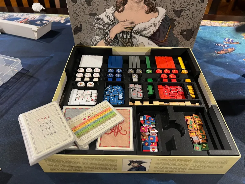 Maria (plus Expansion) Board Game Insert