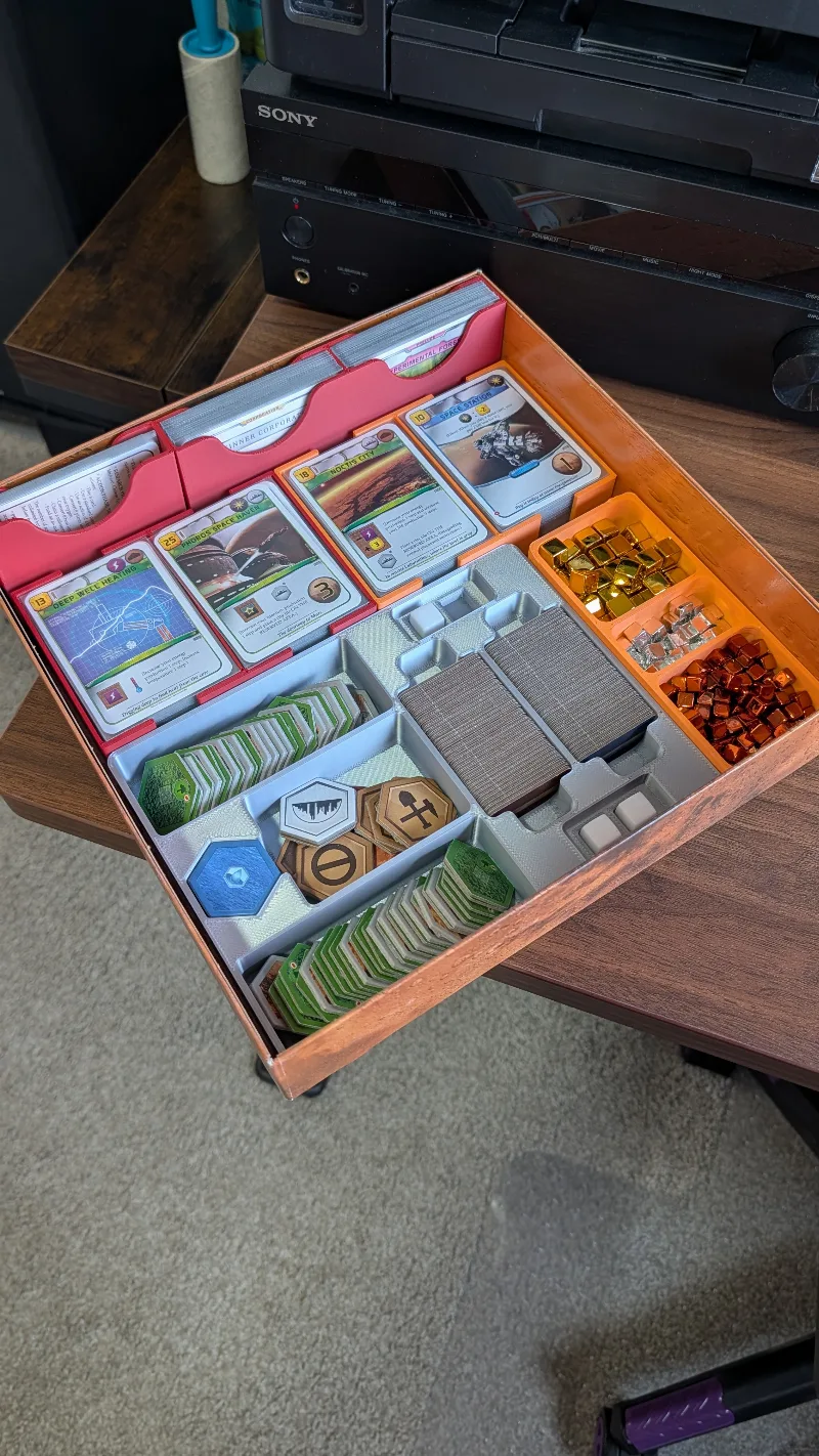 Terraforming Mars Insert (Prelude + Milestones & Achievements + GameTrayz only)