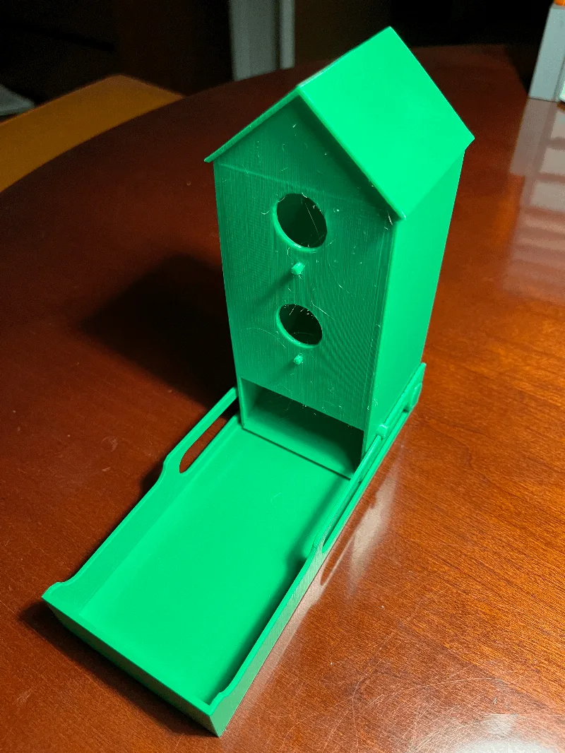 Printed Wingspan Dice House and Dice Yard