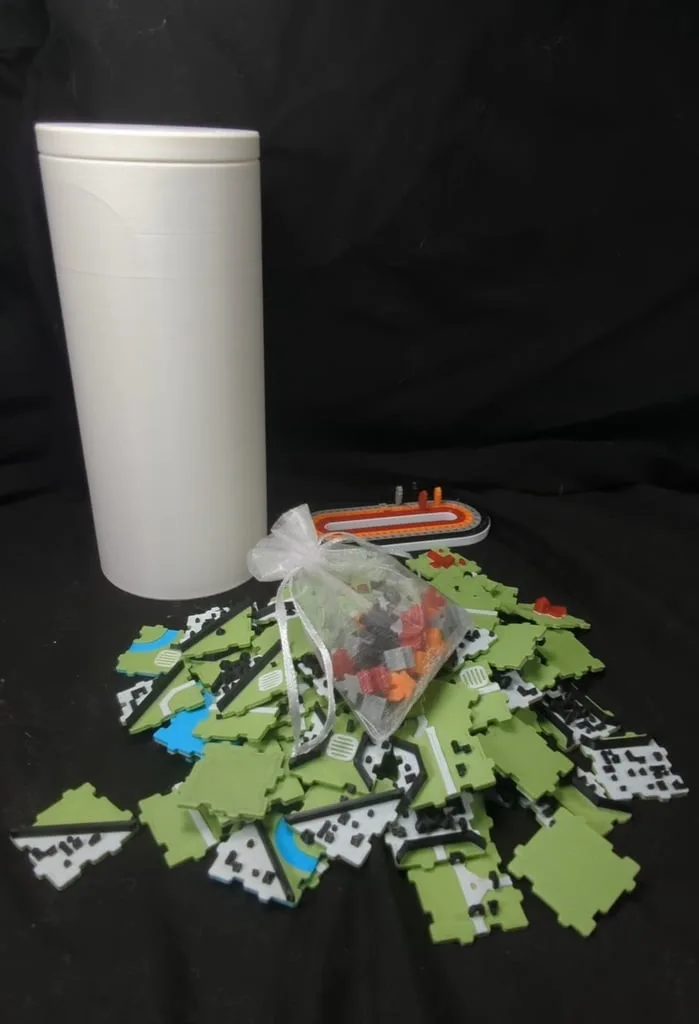 Carcassonne - Mini Minimalist Full Set