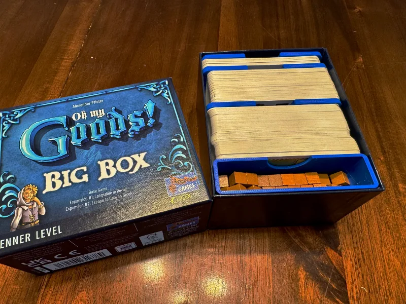 Oh My Goods! Big Box Insert / Organizer