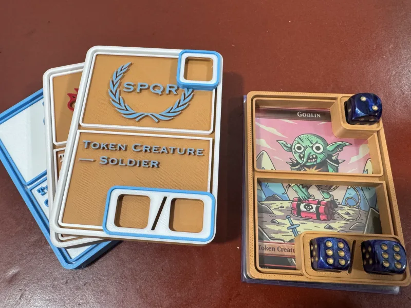 Tokens with Stat Tracking for Magic: the Gathering