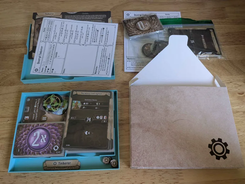 Gloomhaven 2nd Edition Class Tray / Box Organizer