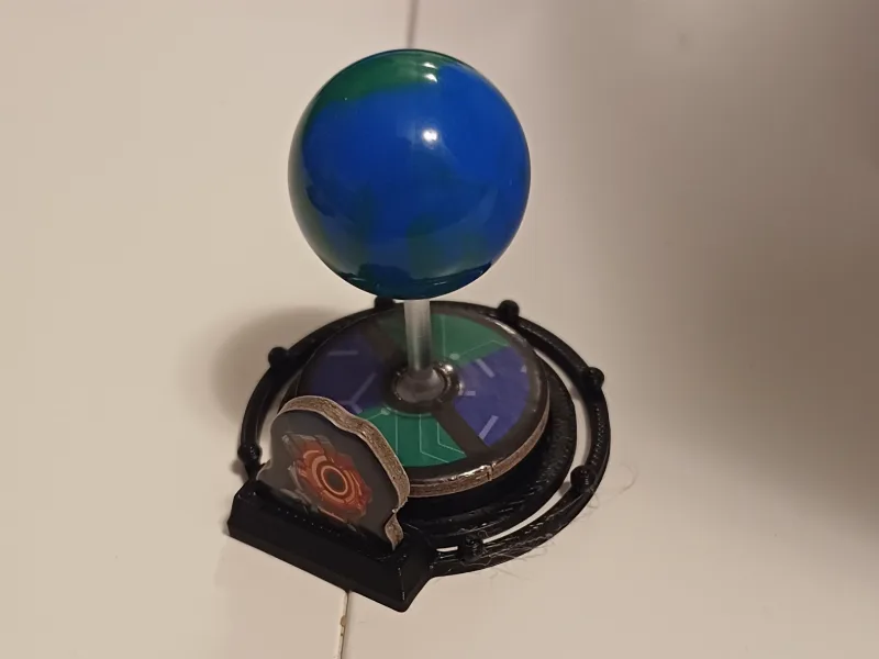 Last Light Planet Ring to hold Cardboard Extractor