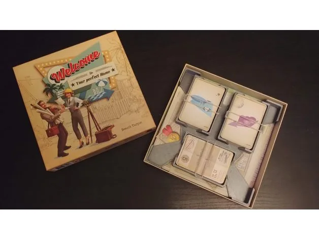 "Welcome To" Boardgame Insert