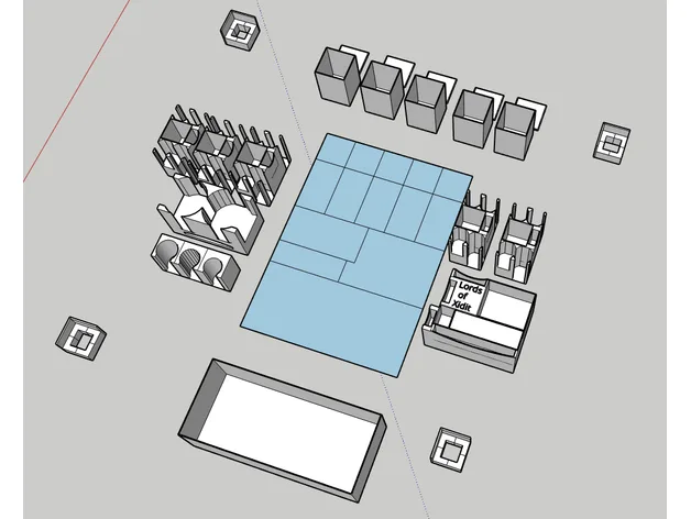 Lords of Xidit Organiser