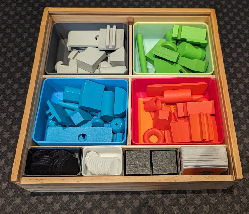 Junk Art (wood) Insert and lid clip