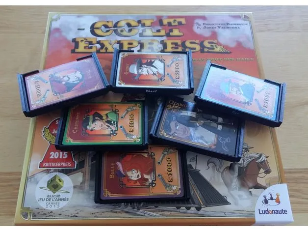 Colt Express - player cards box