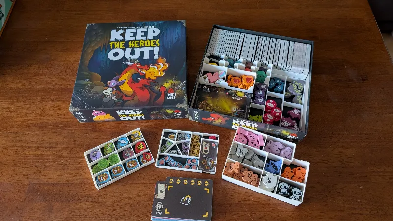 Keep The Heroes Out! + Boss Battles + Mini-expansions insert