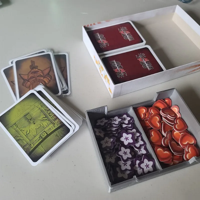 Samurai Sword + Expansion Board Game Insert