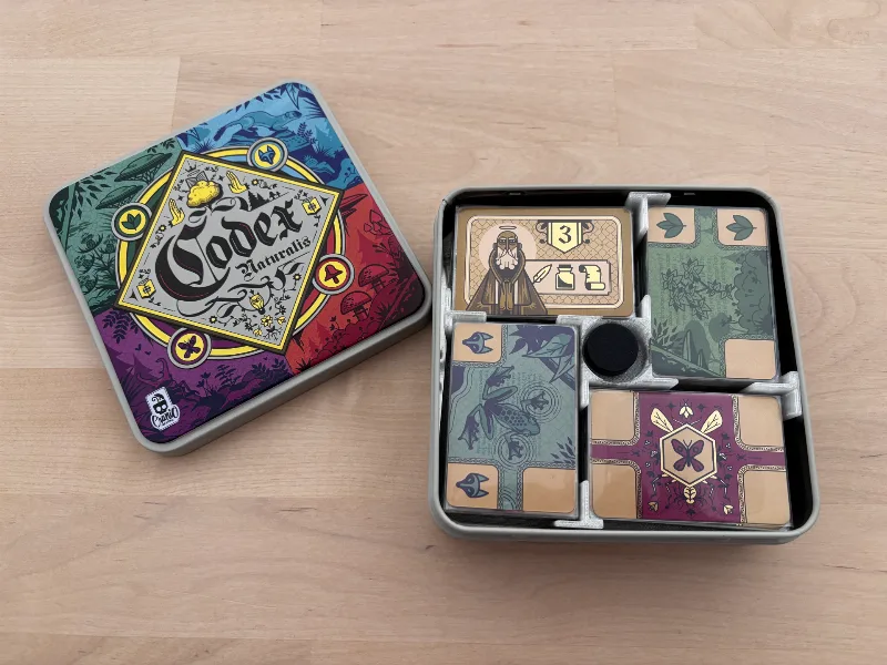 Insert for Codex Naturalis Tin Box Cranio Edition